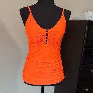 Women's Orange Tankini Top
Bathing suit top